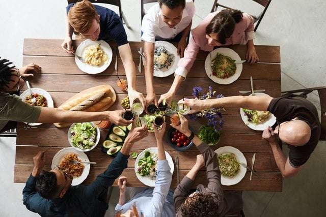 Vous organisez un repas entre amis